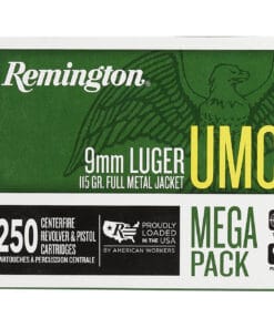 Remington UMC 9mm Luger 115-Grain Centerfire Handgun Ammunition