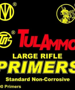 TulAmmo Standard Large Rifle Primers 100-Pack