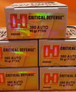 HORNADY CRITICAL DEFENSE 380 ACP 90gr (250 Rnds)