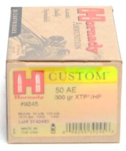 Hornady 50 AE 300 Grain XTP (eXtreme Terminal Performance) Ammunition (20 Rounds)