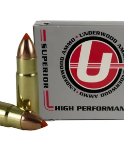 Underwood Ammunition 458 SOCOM 300 Grain Nosler Ballistic Tip Spitzer Box of 20