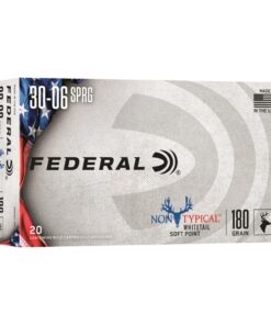 Federal Non-Typical, .30-06 Springfield, SP, 180 Grain, 20 Rounds