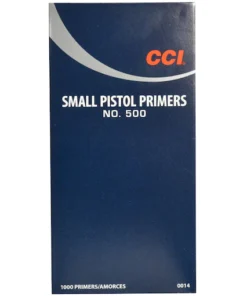 CCI Small Pistol Primers #500 Box of 1000 (10 Trays of 100)
