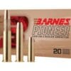 Barnes Pioneer Ammunition 30-30 Winchester 150 Grain TSX Hollow Point Flat Nose Lead Free Box of 20