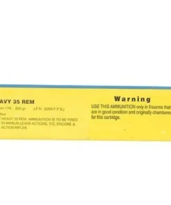 Buffalo Bore Ammunition 35 Remington 220 Grain Jacketed Flat Nose Box of 20