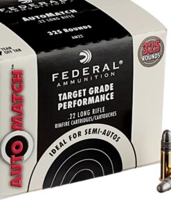 325 Rounds of .22 LR Ammo by Federal Champion AutoMatch Target – 40gr LRN