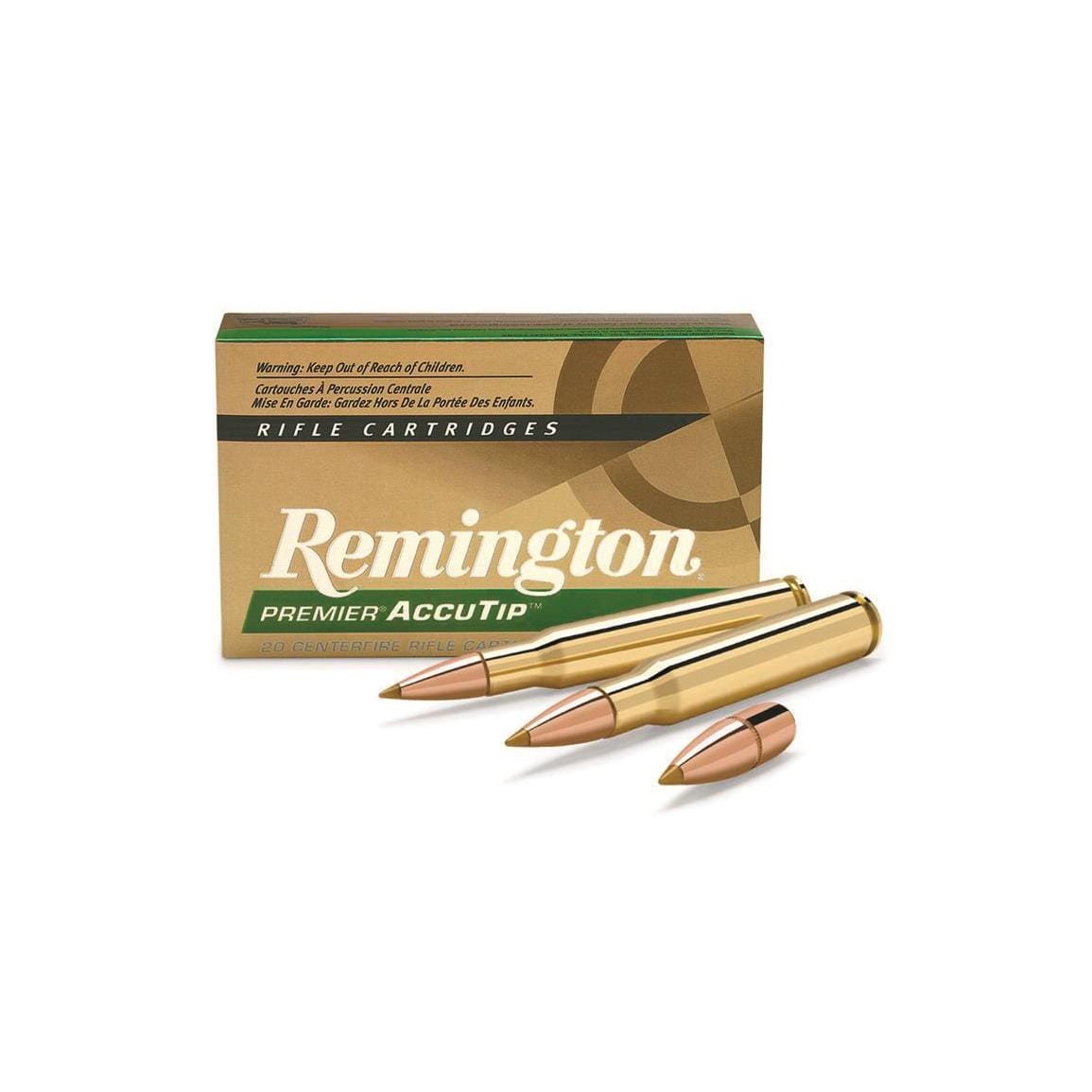 Remington Premier AccuTip, .30-06 Springfield, AccuTip-BT, 180 Grain, 20 Rounds