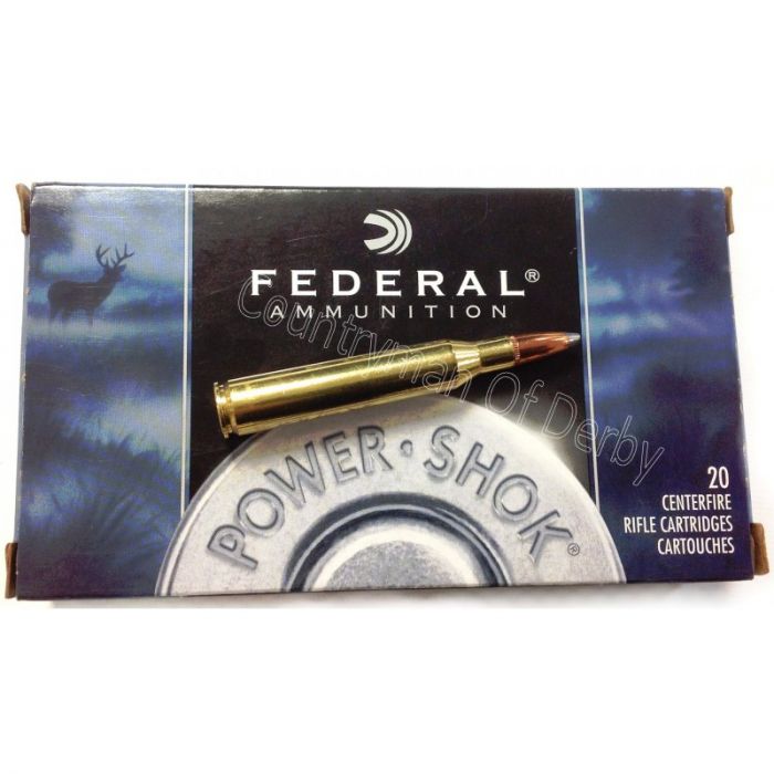 Federal .243 100Gr SP Powershok Ammunition - 243B