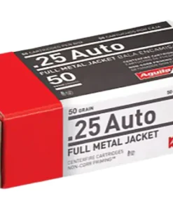 Aguila Ammunition 25 ACP 50 Grain Full Metal Jacket Box of 50