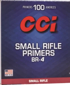 CCI Small Rifle Bench Rest Primers #BR4 Box of 1000 (10 Trays of 100)