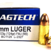 9mm 124 Grain FMJ Magtech 50 Rounds Hunters-horizon