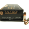 9mm 124 Grain GDHP +P Speer Gold Dot JHP LE - 50 Rounds