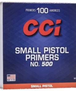 CCI #500 Small Pistol Primers (1000 ct.)
