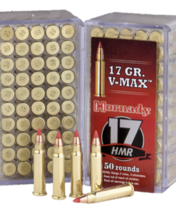 Hornady 17 HMR 17 Grain V-MAX Ammunition (50 Rounds)