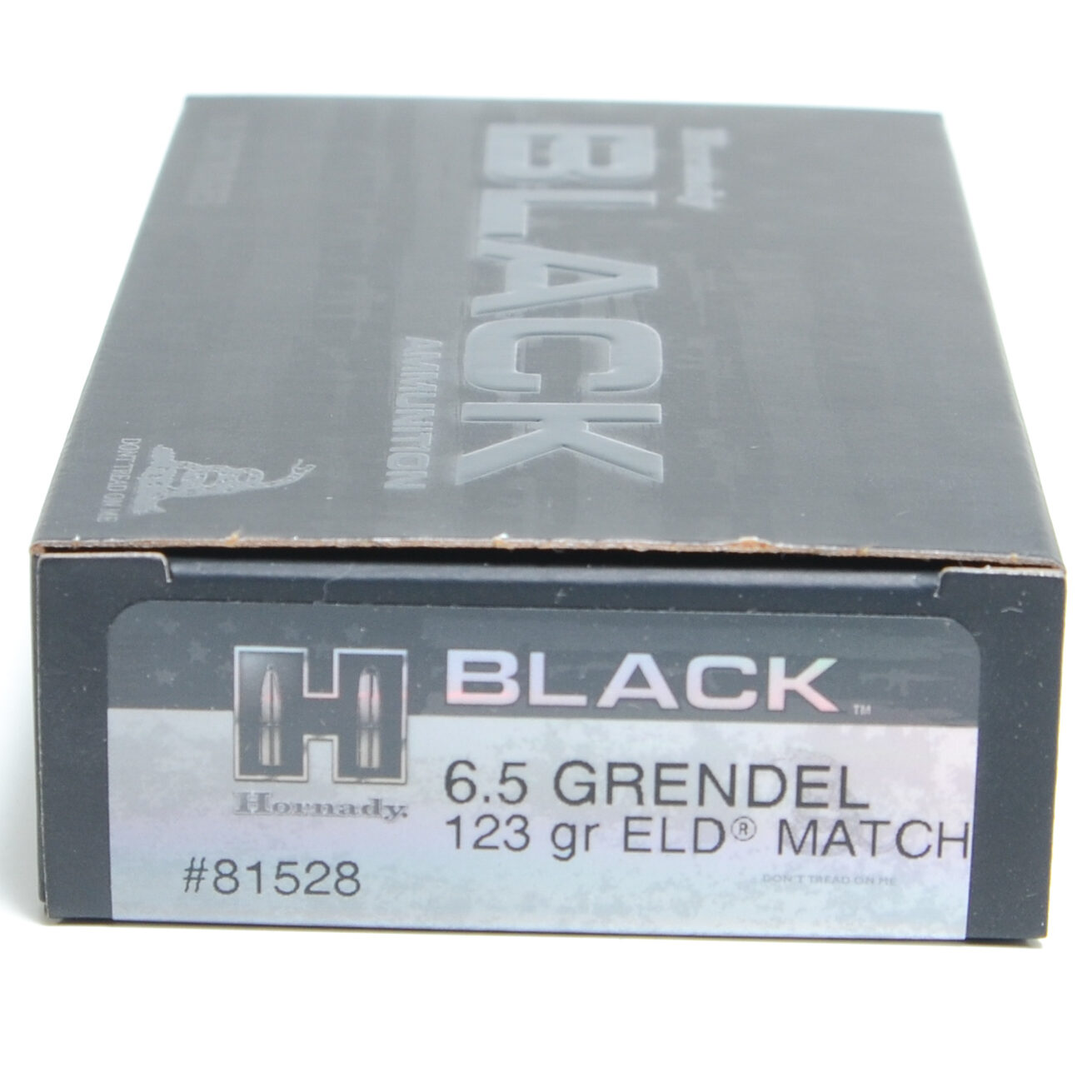 Hornady 6.5 Grendel 123 Grain ELD-M (Extremly Low Drag) Match Black Ammunition (20 Rounds)