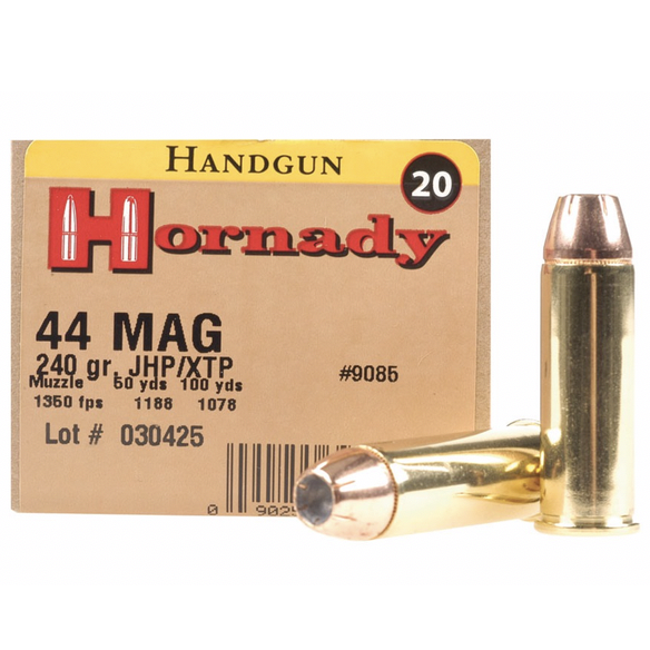 Hornady 44 Mag 240 Grain XTP (eXtreme Terminal Performance) Ammunition (20 Rounds)