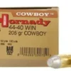 Hornady Frontier Ammunition 44 40 WCF 205 Grain Lead Flat Nose 520 rounds 247x296 1 Hunters-horizon