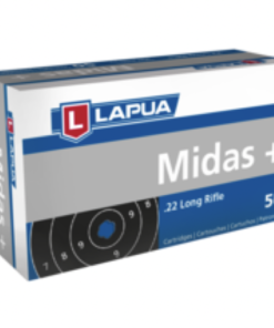 Lapua 22LR 40 Grain Lead Round Nose Midas Ammunition (50 Rounds)