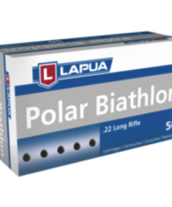 Lapua 22LR 40 Grain Lead Round Nose Polar Biathlon Ammunition (50 Rounds)