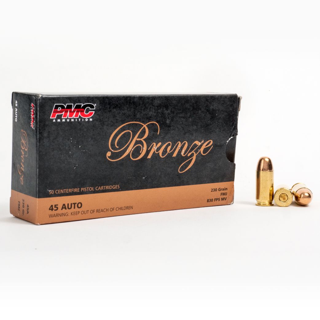 45 ACP – 230 gr FMJ – PMC Battle Packs (45A-BP) – 750 Rounds