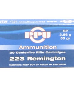 Prvi 223 Rem 55 Grain Soft Point Ammunition (20 Rounds)