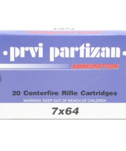 Prvi 7X64 Brenneke 140 Grain Pointed Soft Point Boat Tail Ammunition (20 Rounds)