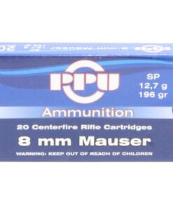 Prvi 8X57 Mauser 196 Grain Soft Point Ammunition (20 Rounds)