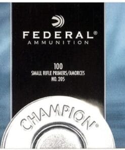 Federal Small Rifle Primers #205 Box 1000 (10 Trays of 100)