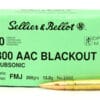 Sellier And Bellot 300 AAC Blackout 200 gr Subsonic FMJ 20/Box