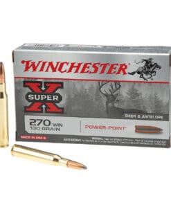 Winchester Super-X Power-Point .270 Winchester 130-Grain Rifle Ammunition