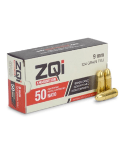 ZQI 9mm NATO 124 Grain FMJ