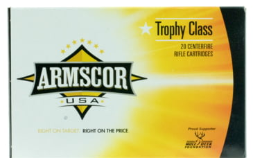 Armscor Precision Inc FAC270140GRA Rifle 270 Win 140 Gr AccuBond 20 Bx/ 8 Cs Caliber: .270 Winchester, Number of Rounds: 20,