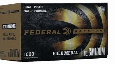 Federal GM100M Small Pistol Match (1000)