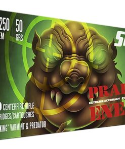 Sierra Prairie Enemy  22-250 ammo 50 Grain BlitzKing Polymer Tip Box of 20