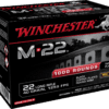 Winchester M22 .22 Long Rifle 40-Grain Rimfire Ammunition