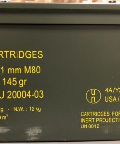 500 PPU 7.62 NATO 145 FMJ .50 cal ammo can In Stock